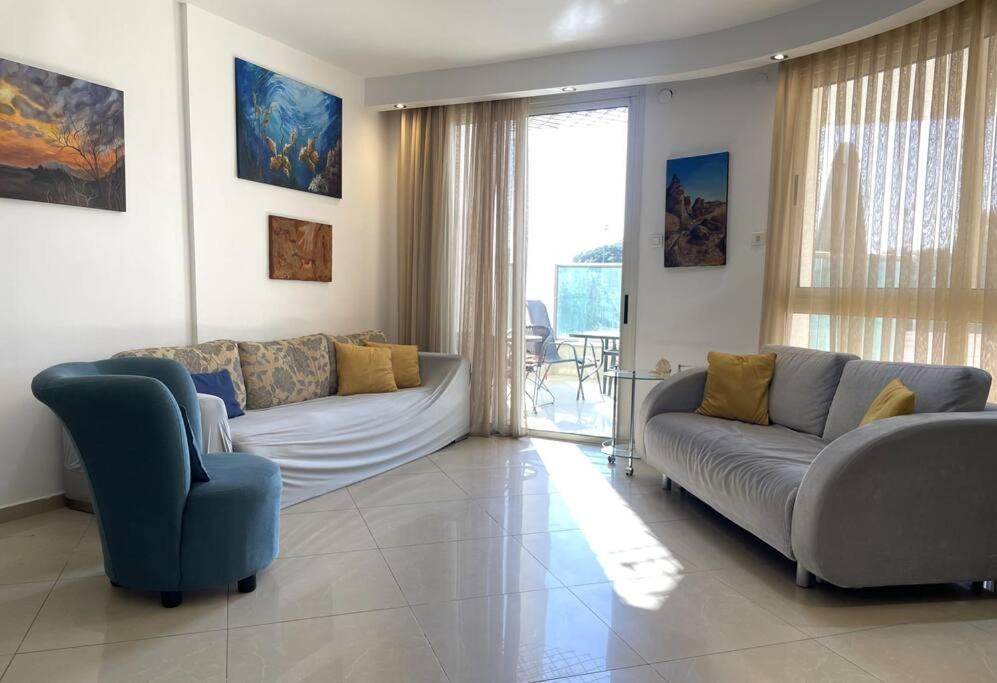 Sunny 3Br Apartment Golf Residence Eilat Esterno foto